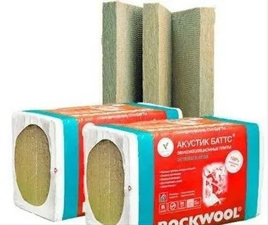 Звукоизоляция Роквул Акустик Баттс 1000х600х50 2416 - фото 5828