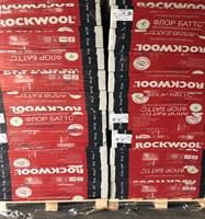 Роквул ФЛОР БАТТС 1000х600х25мм.Rockwool 18055